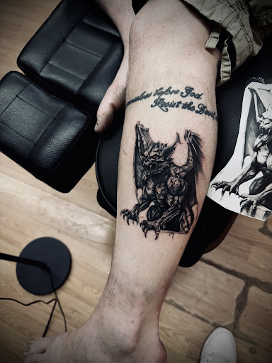 Explore powerpuff girl tattoo ideas, creative tattoo ideas in Moberly, available at Blackheart Collective