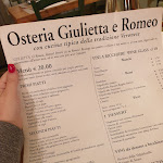 Photo n°1 de l'avis de Charline.o fait le 29/12/2019 à 07:39 sur le  Osteria Giulietta e Romeo à Verona