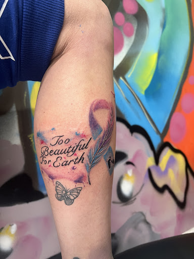 Explore shadow tattoo ideas, creative tattoo ideas in Lansing, available at Luckys Tattoos