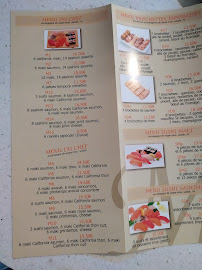 Restaurant japonais Au Pavillon Meiko à Yerres - menu / carte