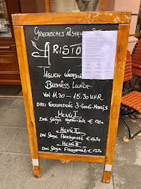 Restaurant grec Ariston Restaurant à Frankfurt - menu / carte