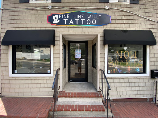 Explore floral tattoo sleeve ideas, creative tattoo ideas in Sound Beach, available at Fine Line Willy Tattoo