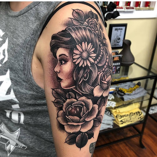 Tattoo Shop «Boundless Tattoo Company», reviews and photos, 16030 S Lincoln Hwy #106, Plainfield, IL 60586, USA