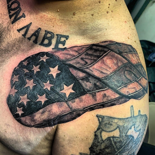 Explore taurus tattoo ideas for men, creative tattoo ideas in Hudson Falls, available at ALTERED ADDICTION TATTOOS