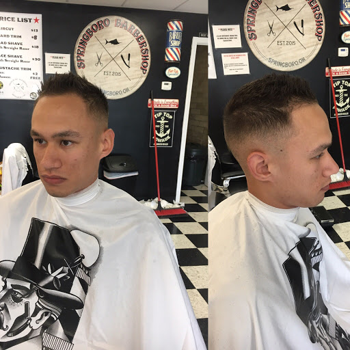 Barber Shop «Springboro Barber Shop», reviews and photos, 762 W Central Ave, Springboro, OH 45066, USA