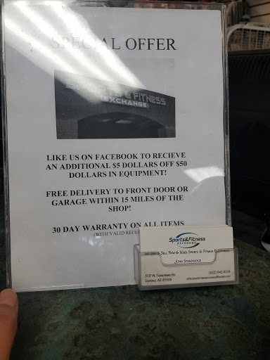 Sporting Goods Store «Sports & Fitness Exchange», reviews and photos, 5137 W Thunderbird Rd, Glendale, AZ 85306, USA