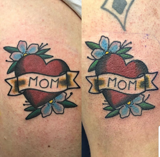 Explore mens tricep tattoo ideas, creative tattoo ideas in Monroe, available at Vivid Art Tattoos