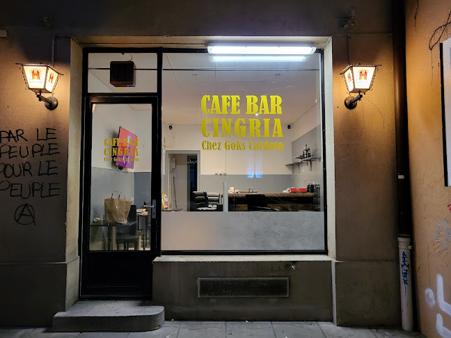 Café Bar Cingria chez Goks Cardoso