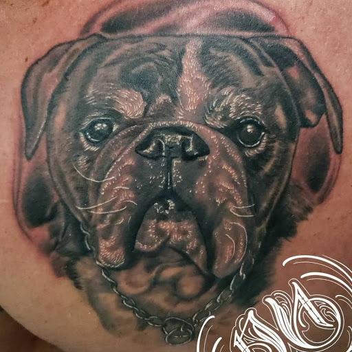 Explore grandfather tattoo ideas, creative tattoo ideas in Schaumburg, available at Atmosphere Tattoo Gallery - Schaumburg