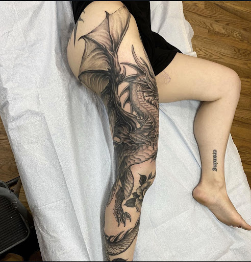 Explore samson tattoo ideas, creative tattoo ideas in Northport, available at Inborn Tattoo