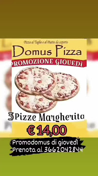 Carte du Domus Pizza à Ancona