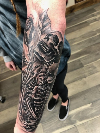 Explore cute girl tattoo ideas, creative tattoo ideas in Coeur D Alene, available at Inkworld Tattoo