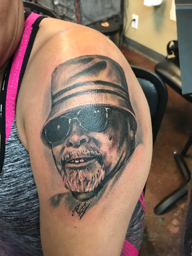 Explore chiefs tattoo ideas, creative tattoo ideas in Rockford, available at Delicious Ink Tattoo & Piercing