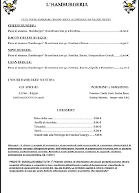 Pizzeria LA MINE - TRATTORIA- BAR & PUB- PIZZERIA à Cogne (la carte)