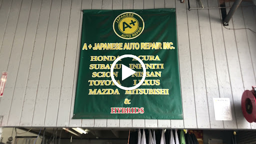 Auto Repair Shop «A+ Japanese Auto Repair Inc.», reviews and photos, 780 Industrial Rd, San Carlos, CA 94070, USA