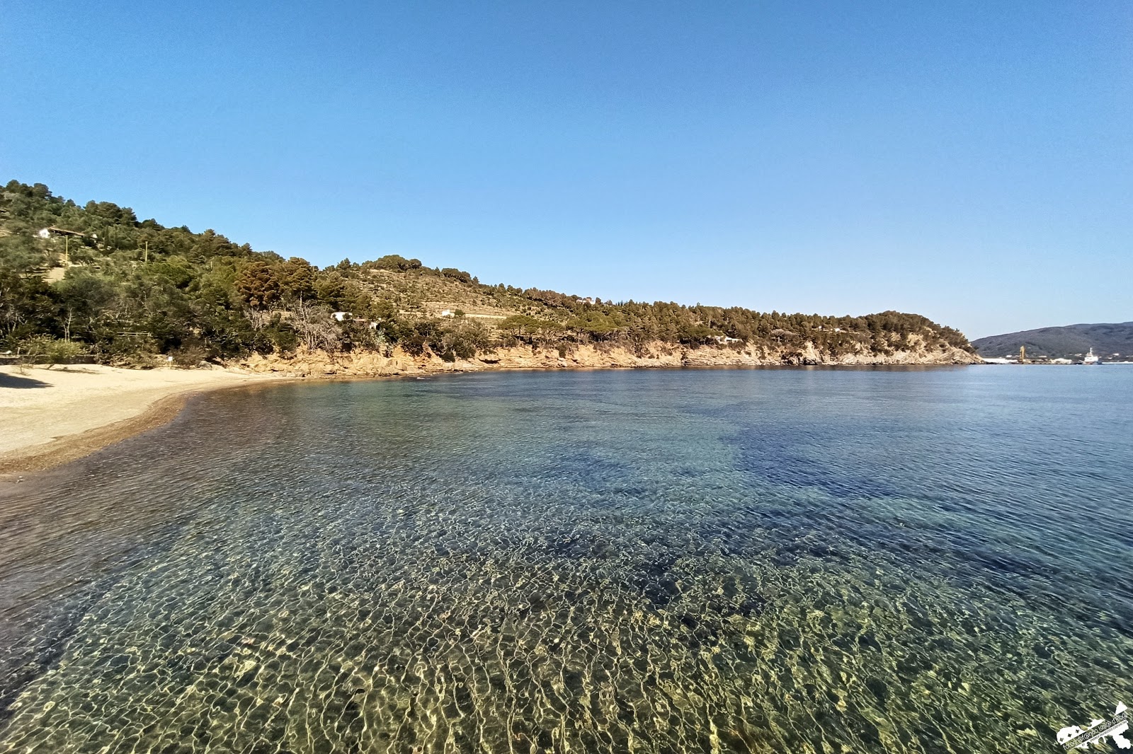Foto van Spiaggia di Galenzana voorzieningenruimte
