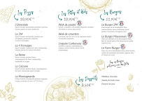 Menu / carte de Le 2M à Château-Gontier-sur-Mayenne