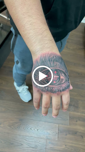 Explore ladies neck tattoo ideas, creative tattoo ideas in Bridgeview, available at MarcD Up Tattoo & Piercing Studio