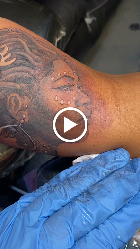 Explore front shoulder tattoo ideas, creative tattoo ideas in Detroit, available at Detroit Ink Spot