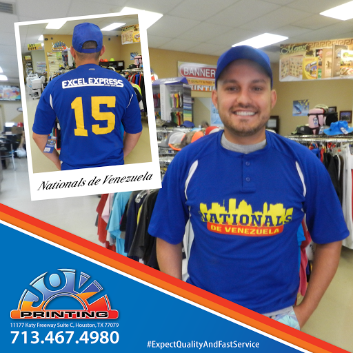 Custom T-shirt Store «Jovi Printing», reviews and photos, 11177 Katy Fwy c, Houston, TX 77079, USA