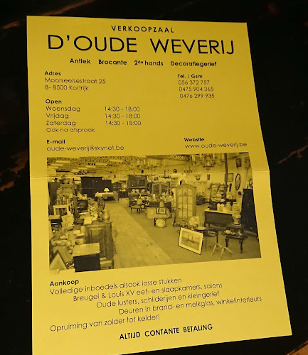 Beoordelingen van d'Oude Weverij in Kortrijk - Meubelwinkel