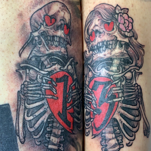 Explore kitty tattoo ideas, creative tattoo ideas in Franklin, available at Left Hand Black