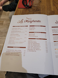 Pizzeria La Margherita Bagnolet à Paris - menu / carte
