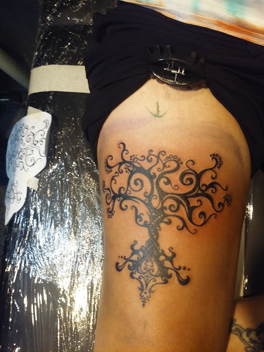 Explore tattoo over scar ideas, creative tattoo ideas in Casper, available at Black Sunday Tattoo