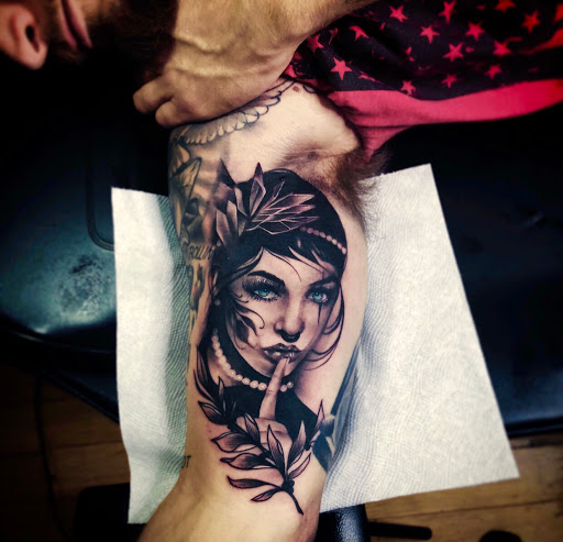 Explore gabriel tattoo ideas, creative tattoo ideas in Peoria, available at InkCapital Tattoos