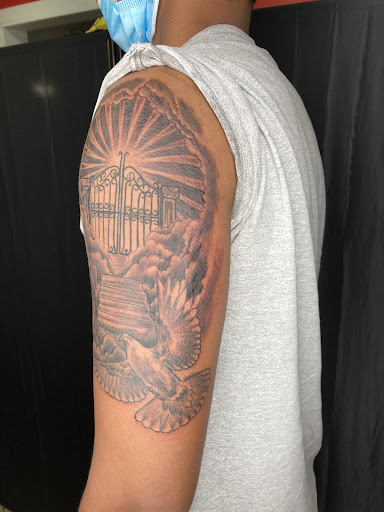 Explore wine tattoo ideas, creative tattoo ideas in Bethlehem, available at Valley Of Shadows