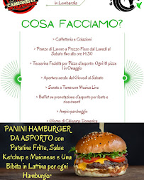Da Sasà Pizzeria - hamburgheria à Portalbera menu