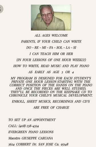 Evergreen Piano Lessons