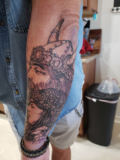 Explore tattoo cartoon ideas, creative tattoo ideas in Gilbert, available at Fifth Estate Tattoo