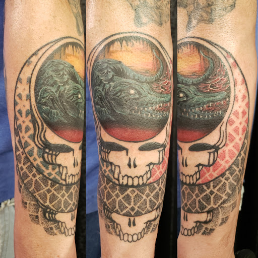 Explore house of the dragon tattoo ideas, creative tattoo ideas in Mebane, available at The Cardinal Skin Art & Gallery