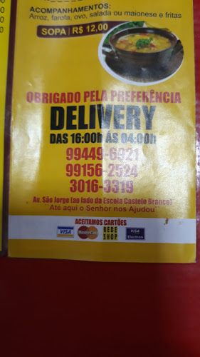 Horário de funcionamento de Lanche do Castelo