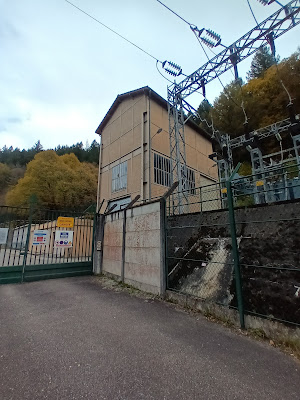 Centrale hydroélectrique EDF de Châtelus à Châtelus-le-Marcheix