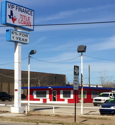 VIP Finance Title Loans, 801 E Division St, Arlington, TX 76011, Loan Agency