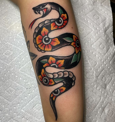 Explore mens nature tattoo ideas, creative tattoo ideas in Senoia, available at Cornerstone Tattoo Gallery