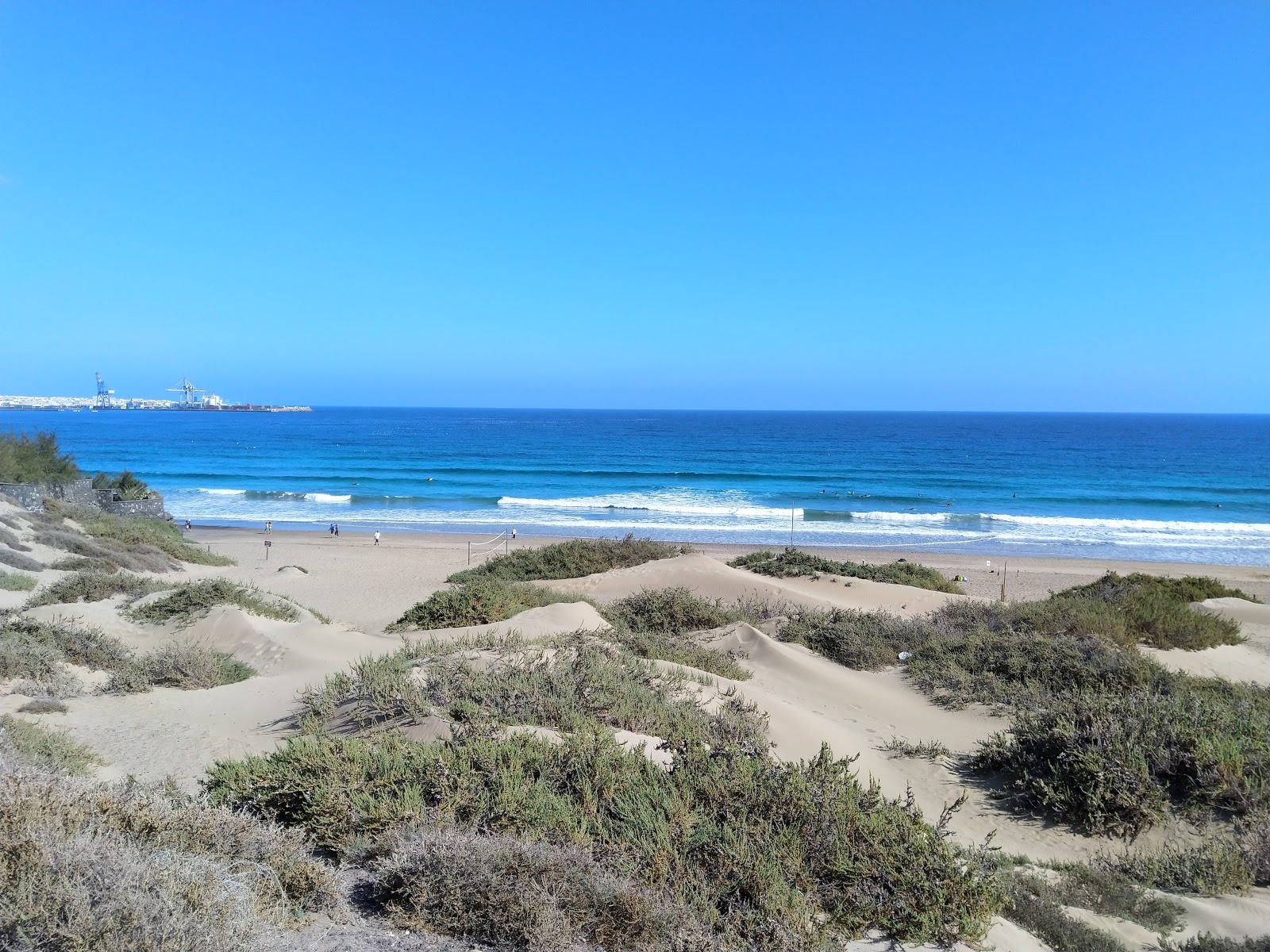 Fotografija Playa Blanca z dolg zaliv