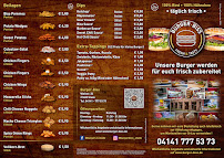 Menu du Burger-Biss Stade à Stade