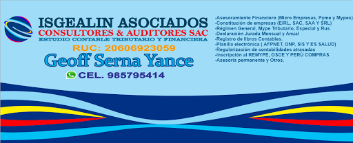 ESTUDIO CONTABLE ISGEALIN ASOCIADOS CONSULTORES & AUDITORES SAC