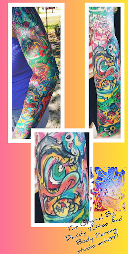Explore leprechaun tattoo ideas, creative tattoo ideas in Englewood, available at The Original Big Daddy Tattoo & Body Piercing est.1997 est.1997