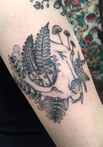 Explore mirrored tattoo ideas, creative tattoo ideas in Bensalem, available at Mean Street Tattoos
