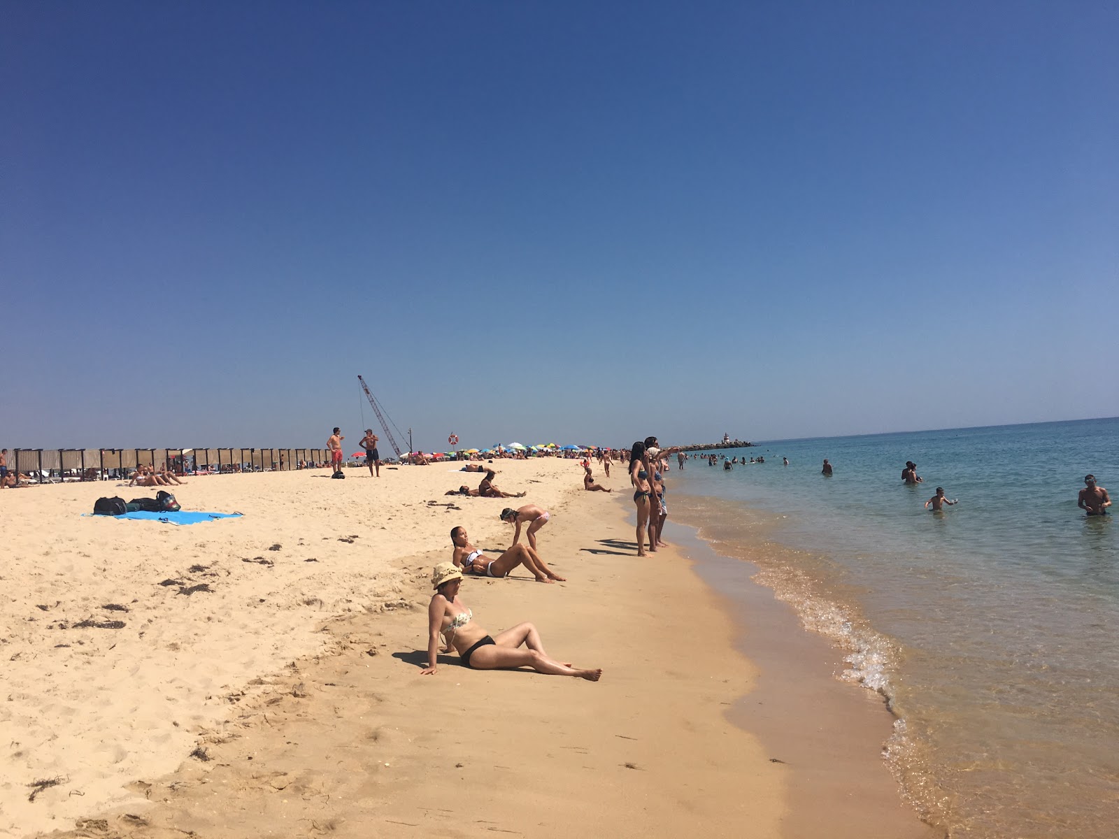 Foto de Playa de la Isla de Tavira área de servicios