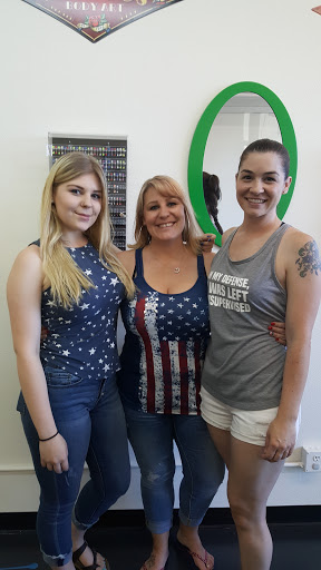 Explore sleeve tattoo fill in ideas, creative tattoo ideas in Redding, available at Caddy Daddys