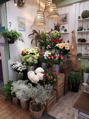 Les fleurs du marché à Andernos-les-Bains