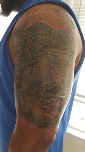 Explore mural tattoo ideas, creative tattoo ideas in Harrison, available at West Hudson Tattoo