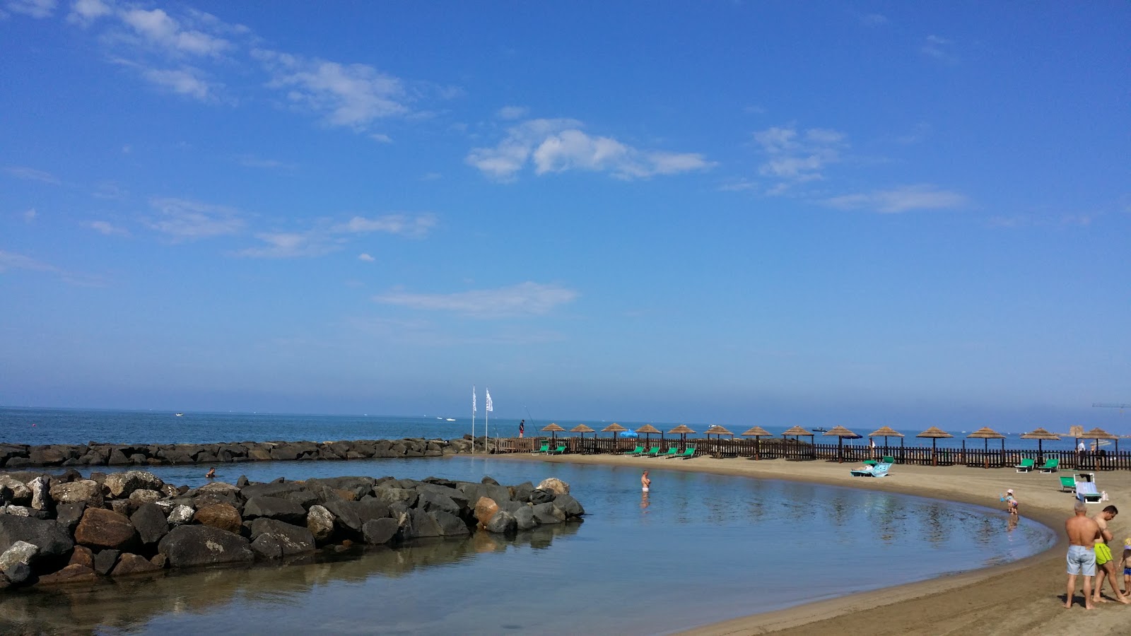 Photo of Il Covo Beach with partly clean level of cleanliness