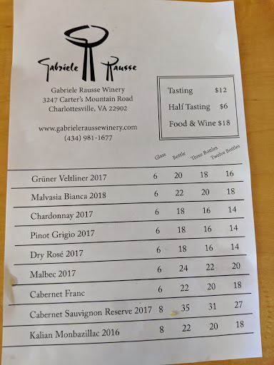 Winery «Gabriele Rausse Winery», reviews and photos, 3247 Carters Mountain Rd, Charlottesville, VA 22902, USA