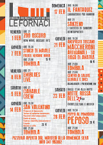 Circolo Arci Le Fornaci à Pistoia menu